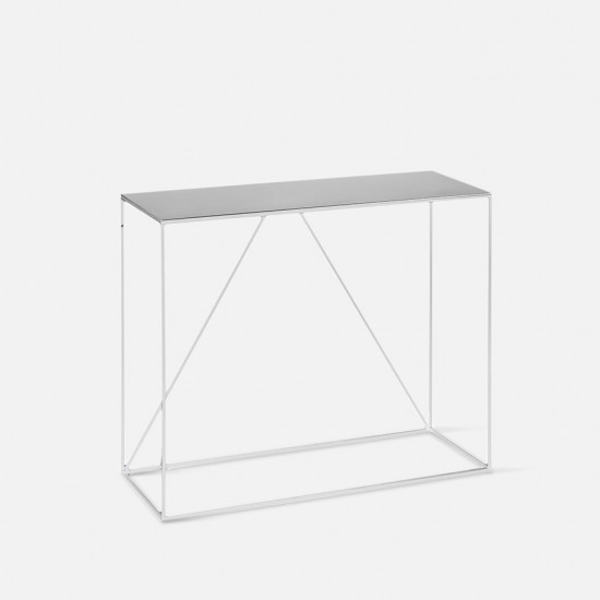 SIMP Metal Console, Matt White SIMP Metal Console, Matt White
